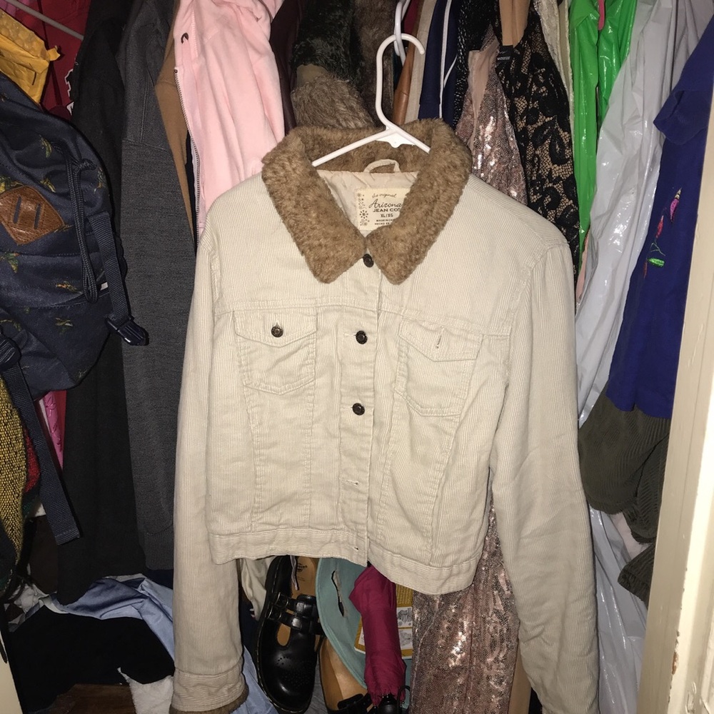 tan corduroy jacket